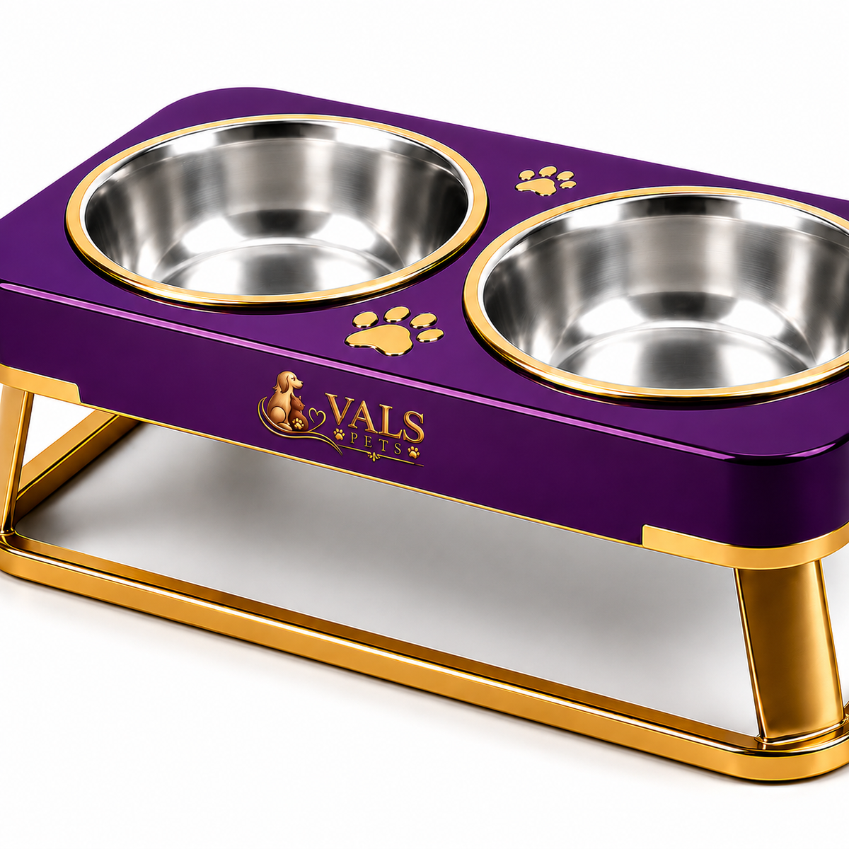 Elevated Double Dog Bowl Stand