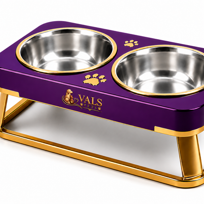 Elevated Double Dog Bowl Stand