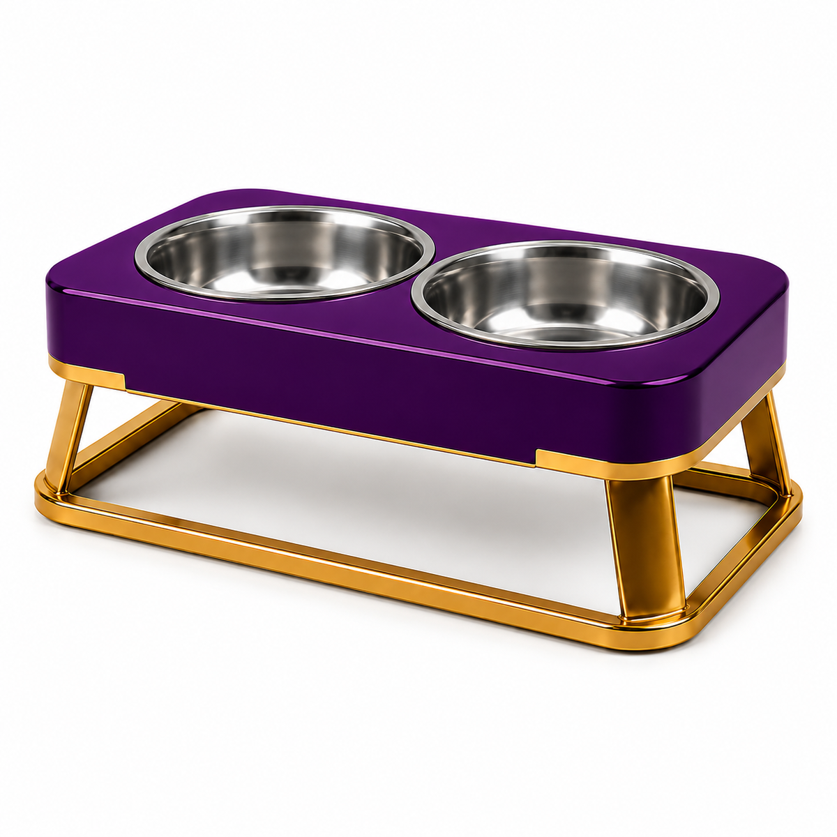 Elevated Double Dog Bowl Stand