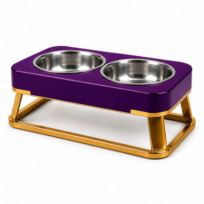 Elevated Double Dog Bowl Stand