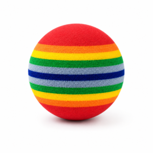 12 Pcs Colorful Rainbow Foam Balls