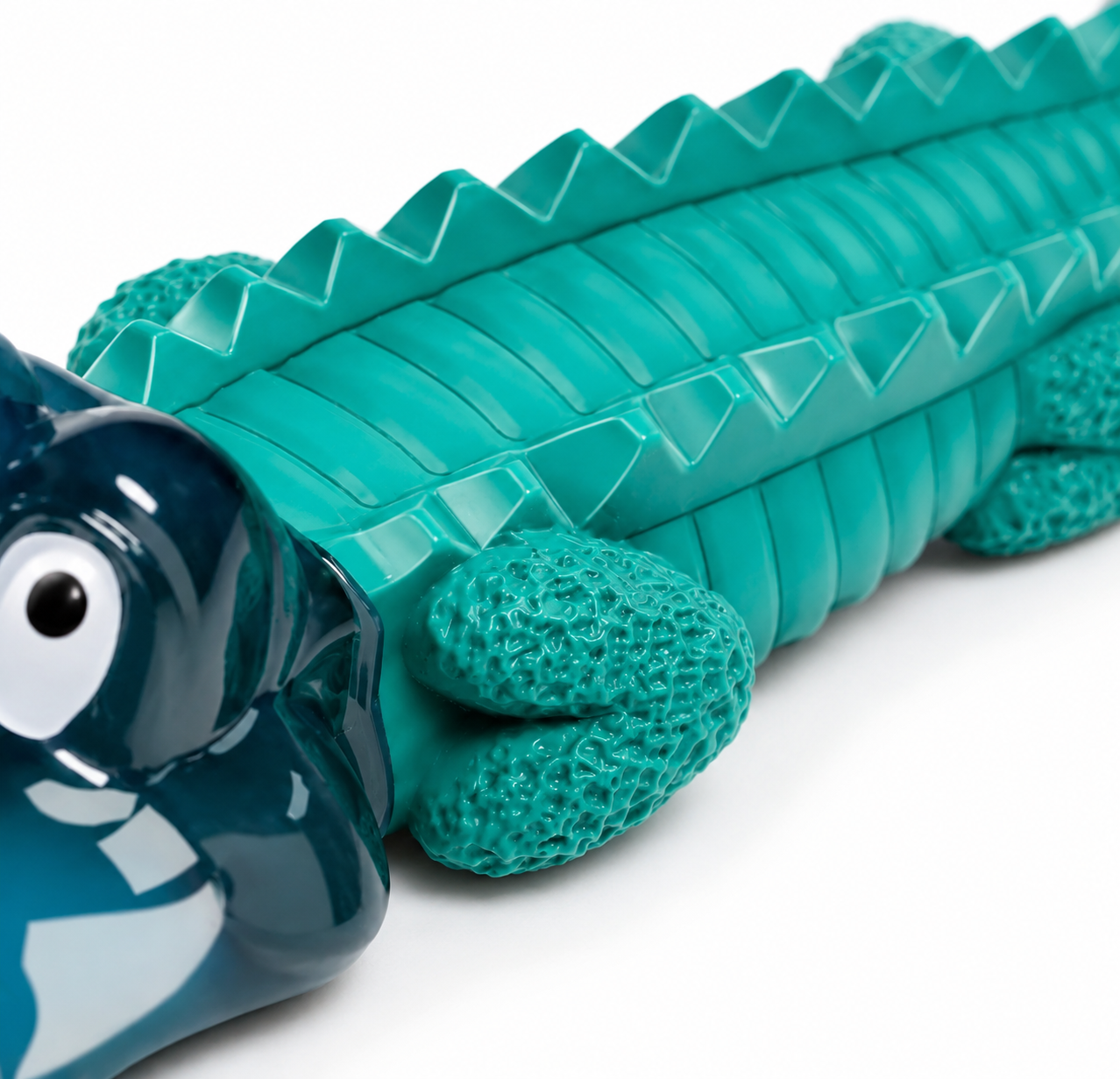 Crocodile Dog Toy – Interactive Textured Pet Toy for Small, Medium & Large Dogs - Image 2