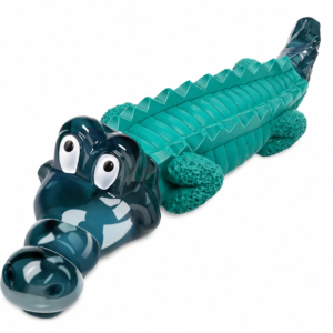 Crocodile Dog Toy – Interactive Textured Pet Toy for Small, Medium & Large Dogs