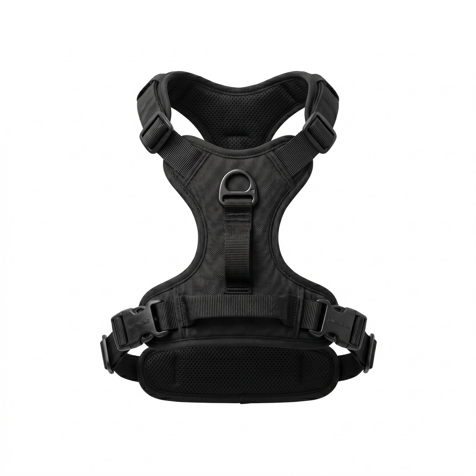 FlexiGrip Adjustable No-Pull Dog Harness Breathable Mesh Medium Black | Aqua Star Pet - Image 3